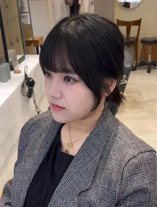 ロング 顔周りレイヤー 🎀マリノのヘアスタイル