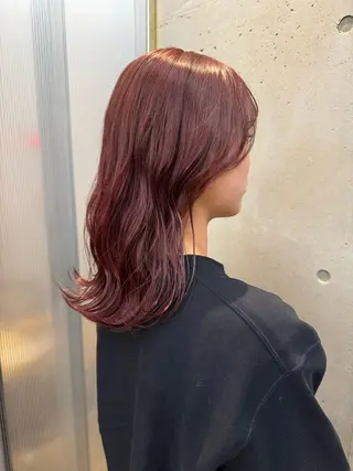 カラー sora/ハイトーン /透明感カラー🫧のヘアスタイル