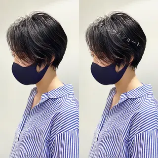 ショート メンズ 谷尾 拓海のヘアスタイル