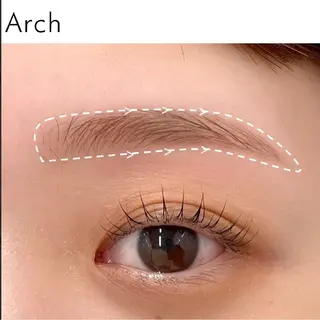 アイブロウ モテ眉No.1🎀 reiruの眉毛・アイブロウイメージ