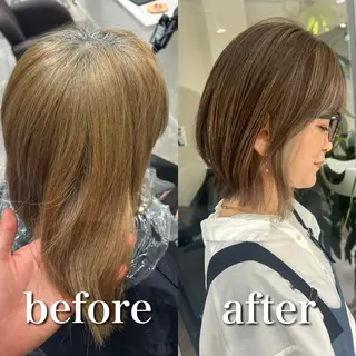 ショート GBG高崎店所属・白髪ぼかし専門/冨澤 優のヘアスタイル