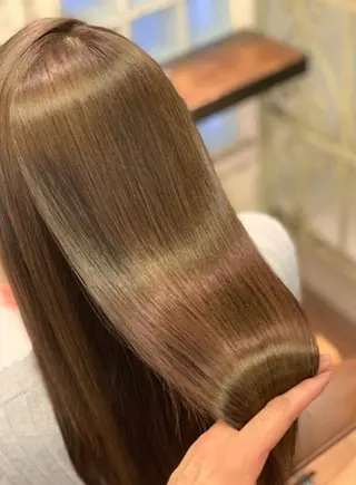 セミロング GENDER hair &eyeのヘアスタイル