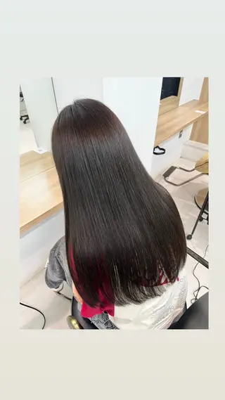 ロング 縮毛矯正 /sara🎀🪽のヘアスタイル