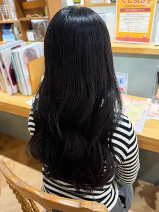 ロング カラー ヘアアレンジ merc.☘️平岩 那月のヘアスタイル