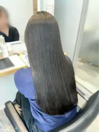 ロング カラー Jr.stylist 彩乃のヘアスタイル