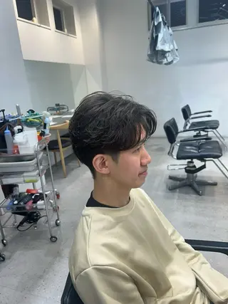 パーマ メンズ fifth渋谷所属・fifth春山 凜乃介のヘアスタイル