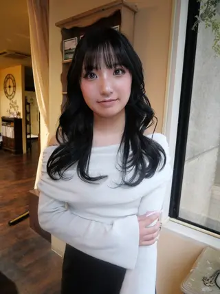 ミディアム カラー taikiナチュラル /透明感カラーのヘアスタイル