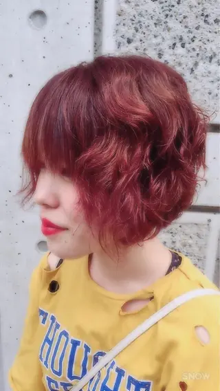 ショート カラー 🌛ダブルカラー 🌜SAYAKAのヘアスタイル