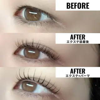 マツエク・マツパ toe トエ所属・toe risaのマツエク・マツパデザイン