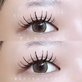 マツエク・マツパ 🍒束間まつ毛ෆ sasara🍒のマツエク・マツパデザイン