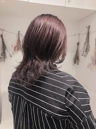 ミディアム カラー はだゆうき @hadadan08のヘアスタイル