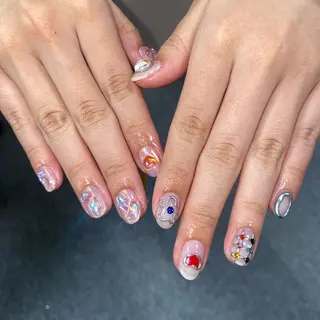 ネイル I P'ink nail salon所属・I pinknail 韓国風·持ち込み専門のネイルデザイン