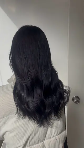 ロング カラー mahiro/ パーマ/メンズのヘアスタイル