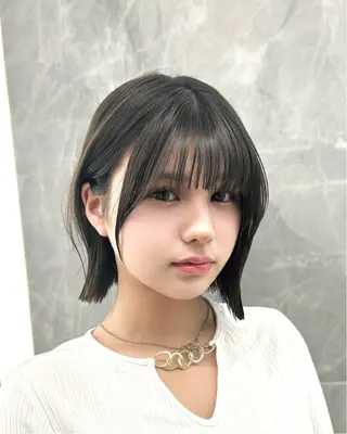 ショート 韓国顔まわり/前髪 /レイヤー/いつきのヘアスタイル