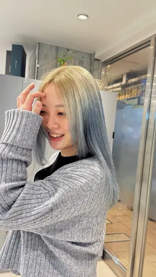 セミロング 吉祥寺/koume/ カラー/レイヤーのヘアスタイル