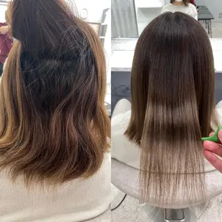 ショート カラー パーマ ヘアアレンジ メンズ キッズ ネイル マツエク・マツパ 京都レイヤーカット/ 縮毛矯正/羽柴りくのヘアスタイル