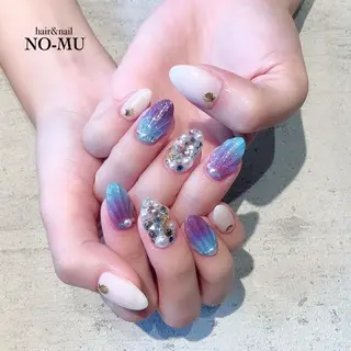 ネイル hair＆nail NO-MU所属・hair＆nail NO-MUのネイルデザイン