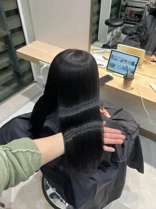 セミロング 艶カラー/パーマ /ヒナのヘアスタイル