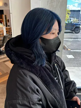 カラー mata-L23 かのんのヘアスタイル