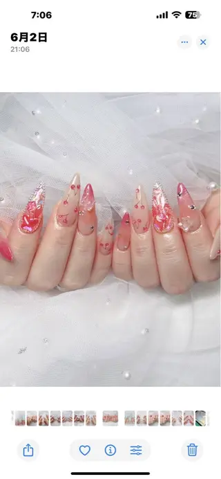 ネイル Merry Kingのネイルデザイン