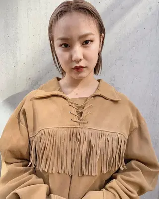 ミディアム 韓国風/髪質改善 赤み消し✨junkiのヘアスタイル