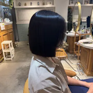 セミロング 髪質改善/ボブ /韓国/erikoのヘアスタイル