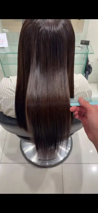 ロング 豆田 祐人のヘアスタイル