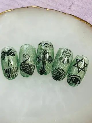 ネイル 自宅ネイルサロン ♦️nuance♦️のネイルデザイン