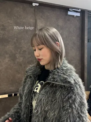 カラー AO所属・ボブ/ハイライト🦓 /harukaのヘアスタイル