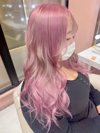 セミロング カラー Chérie所属・Chérie 渋谷/カラーサロンのヘアスタイル