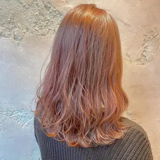 セミロング カラー 美髪/カラー 美容院🌈渡辺隼也のヘアスタイル