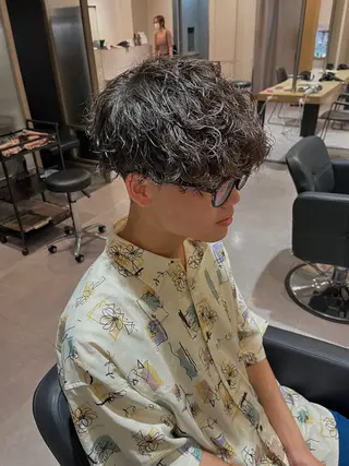 ショート パーマ メンズ 【メンズ特化】 メンズパーマ/雄斗のヘアスタイル