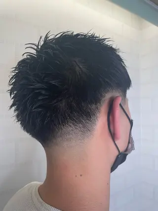 ショート メンズパーマ/カット / 古川　諒のヘアスタイル