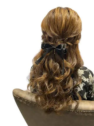 ロング 若井 春実のヘアスタイル