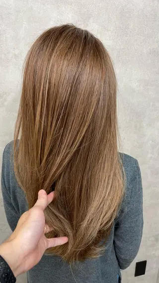 カラー 白髪ぼかし/美髪矯正 /宮崎陽平のヘアスタイル