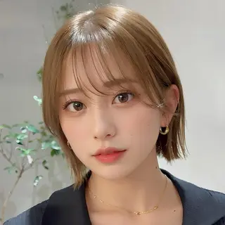 ショート 比嘉 音々のヘアスタイル