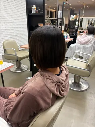 ショート DIFINOaoyama所属・🎧ayaka/ボブ /透明感カラー🩵のヘアスタイル