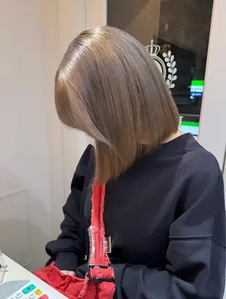 カラー 🌷柔らかクリーミー 🤍kirari🌷のヘアスタイル