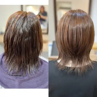 ミディアム 【マリブ伊勢崎本店】 hiroのヘアスタイル