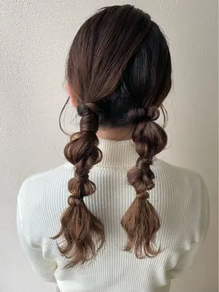 ロング ヘアアレンジ 沢田 瞳のヘアスタイル