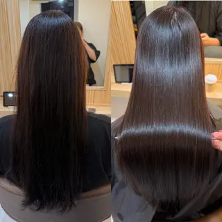 ロング attrait南堀江所属・KAISEI髪質改善 /縮毛矯正のヘアスタイル