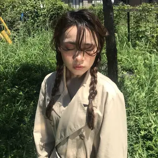 DELA by afloat所属・はっとり ななせのヘアスタイル