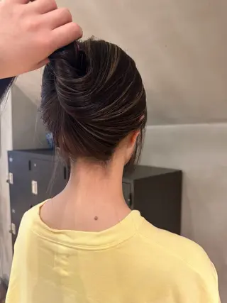 カラー Hina/ハイライト 、パーマモデル募集中のヘアスタイル