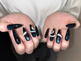 ネイル Dark honey スカルプ専門原宿店のネイルデザイン