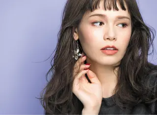 ミディアム カラー キラ ゲンキのヘアスタイル