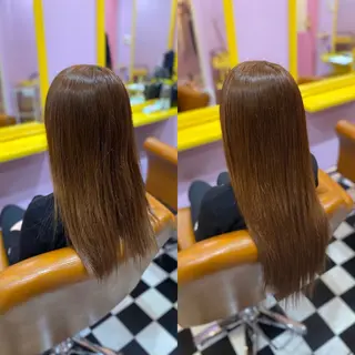 ロング チビ編み込みエクステ どぅ〜す/YUIのヘアスタイル