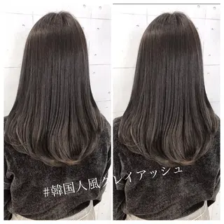 ミディアム 💎馴染むエクステ ×カラーTOMO💎のヘアスタイル