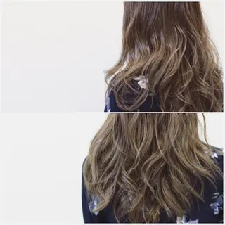 セミロング カラー Viage （ビアージュ）のヘアスタイル