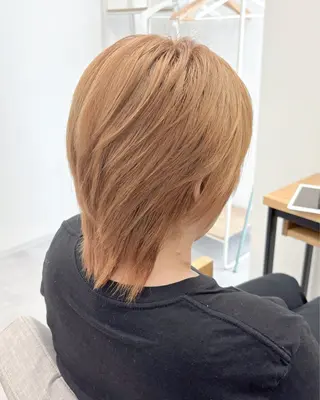 ミディアム カラー racil by rest plus【ラシル バイ レストプラス】所属・【メンズ特化！】 ryo9/10まで〜のヘアスタイル