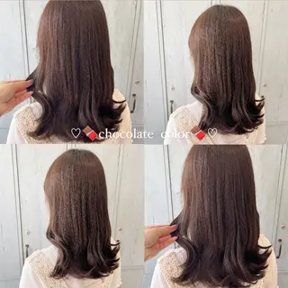 ミディアム 顔周りカット/ 似合わせ/momo/のヘアスタイル